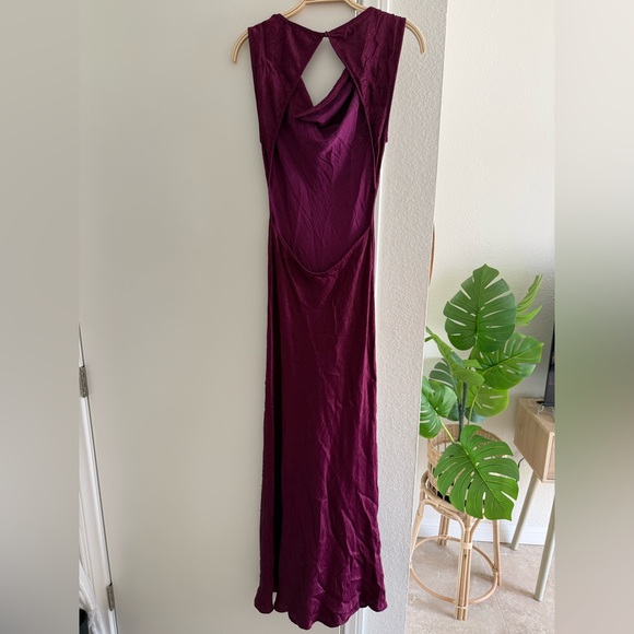 Zara Deep Purple Maxi Dress - Picture 4 of 5
